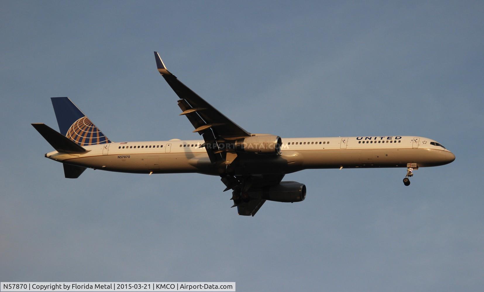 N57870, 2003 Boeing 757-33N C/N 33525, United 757-33N