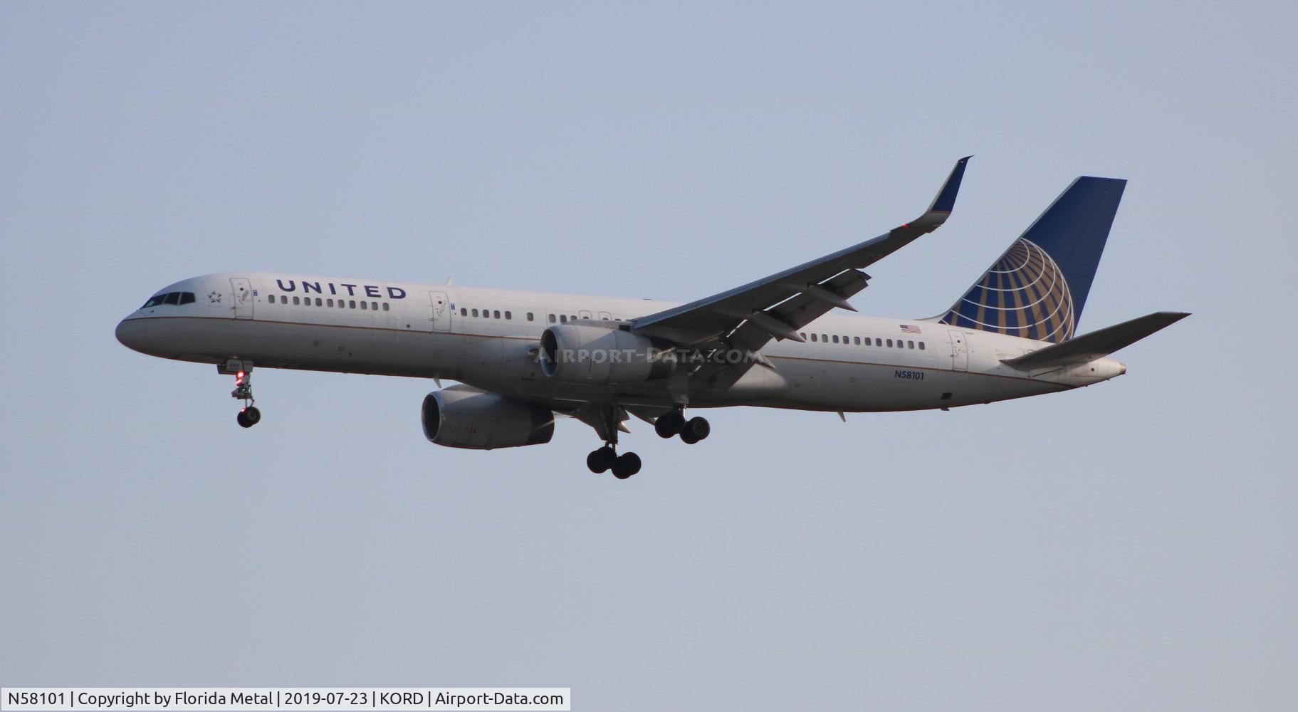 N58101, 1994 Boeing 757-224 C/N 27291, United 757-224