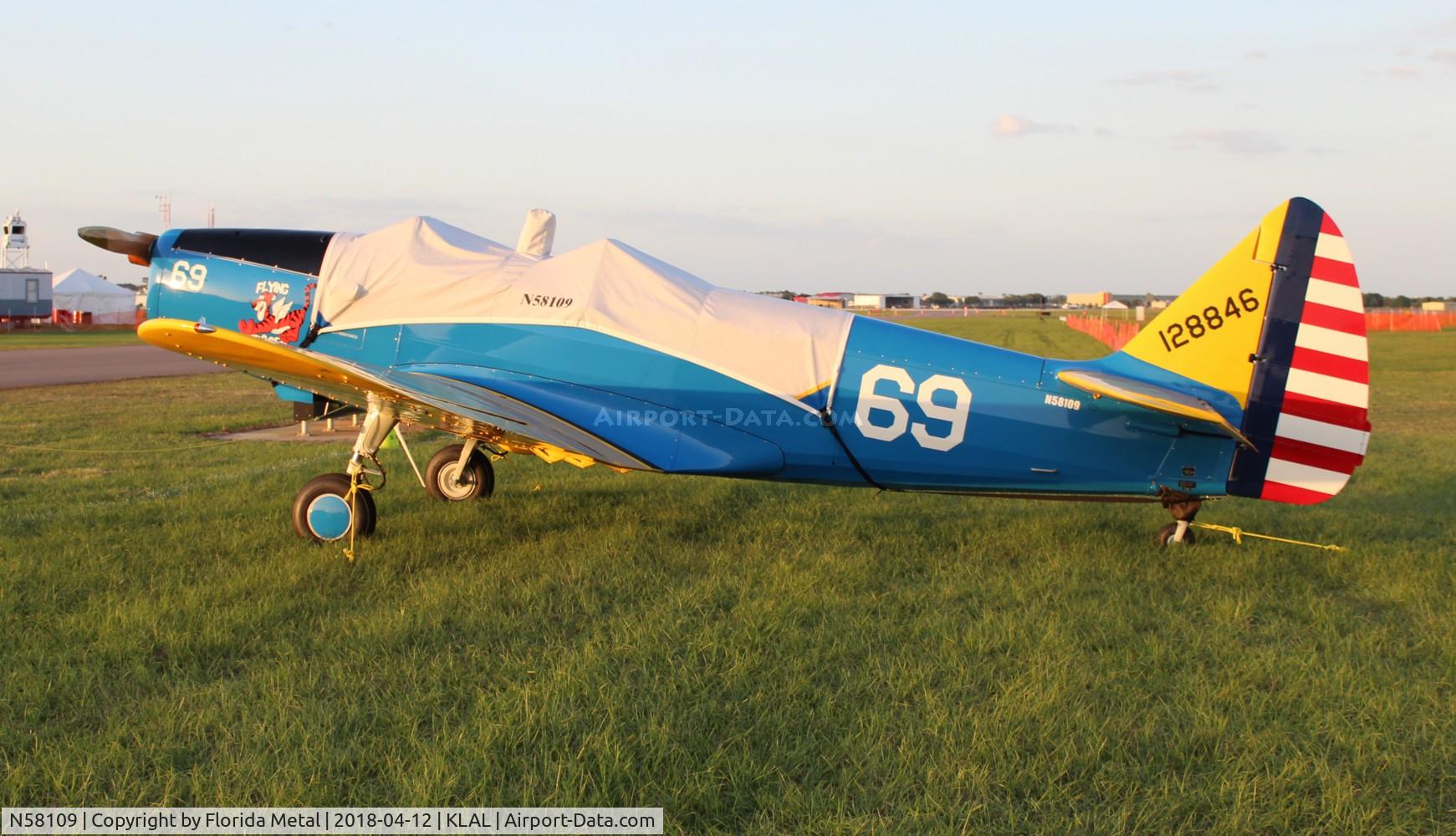 N58109, 1943 Fairchild M-62A C/N T43-7208, PT-23
