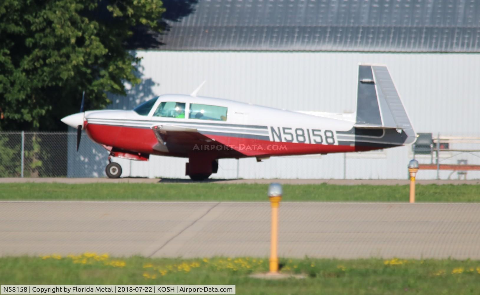 N58158, 1984 Mooney M20J 201 C/N 24-1509, Mooney M20J