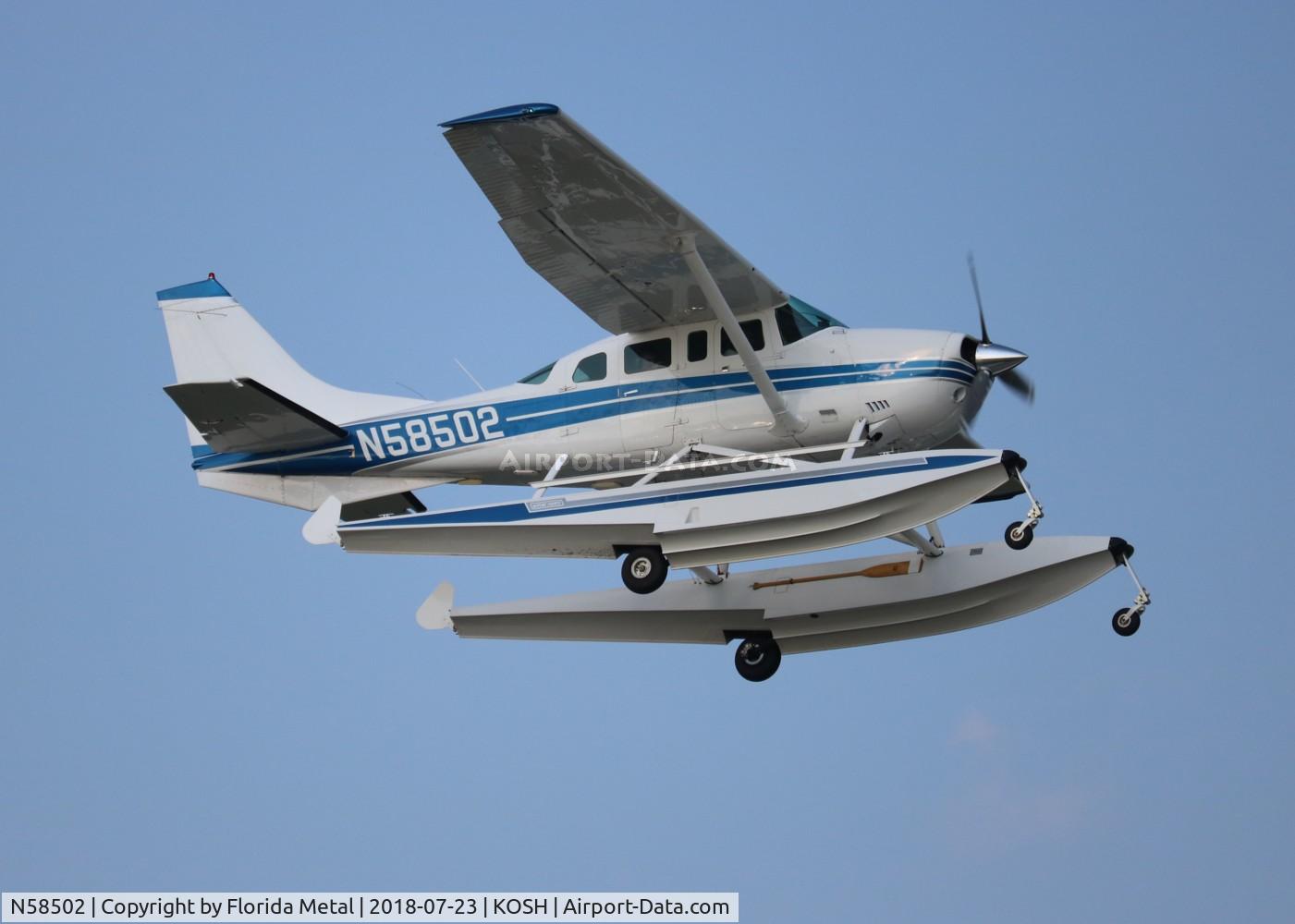 N58502, 1974 Cessna U206F Stationair C/N U20602618, Cessna U206F