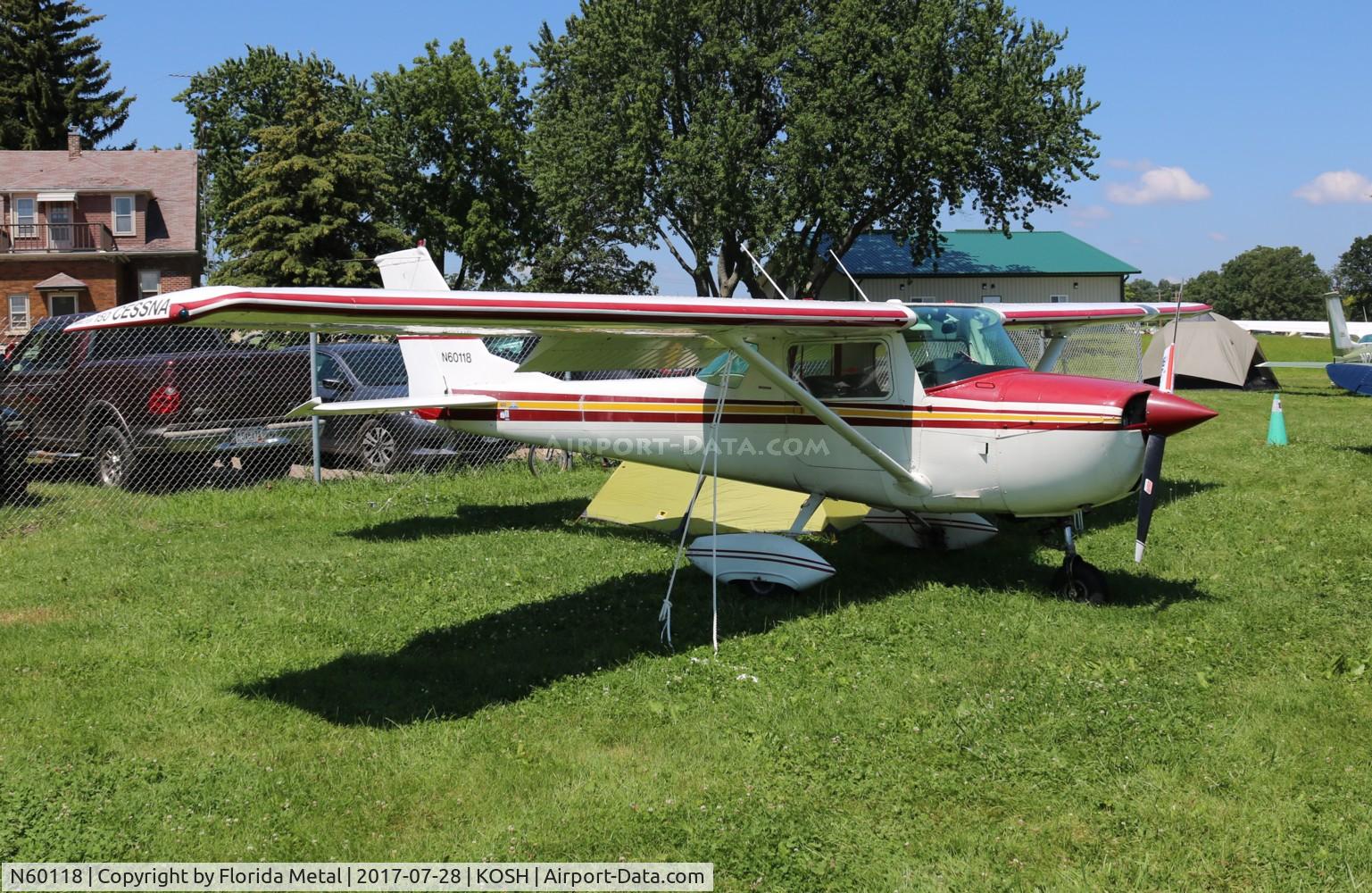N60118, 1968 Cessna 150J C/N 15070082, Cessna 150J