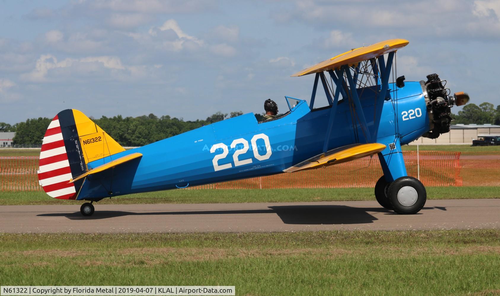 N61322, 1941 Boeing A75N1(PT17) C/N 75-1635, Pt-17