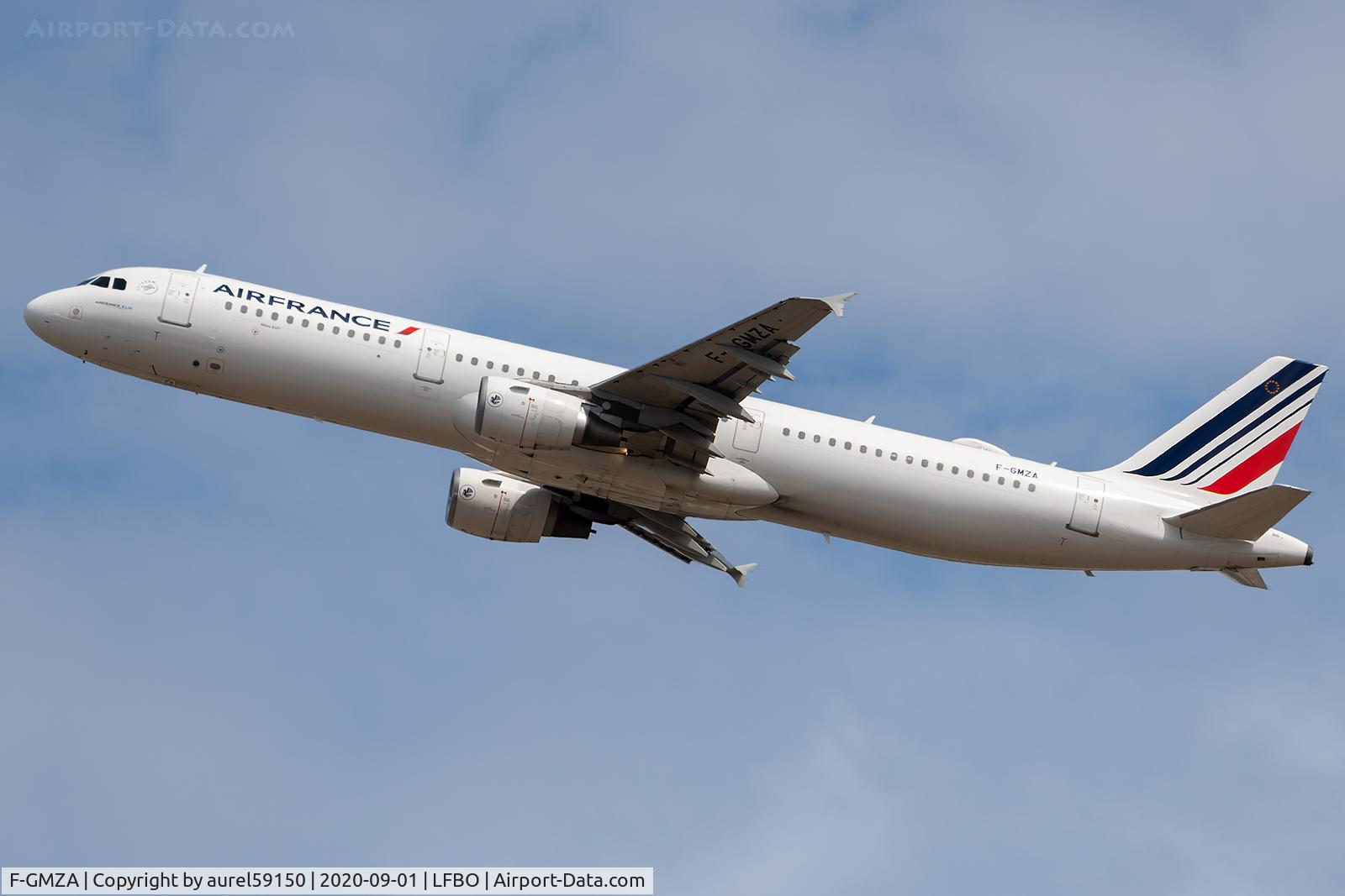 F-GMZA, 1994 Airbus A321-111 C/N 498, take off