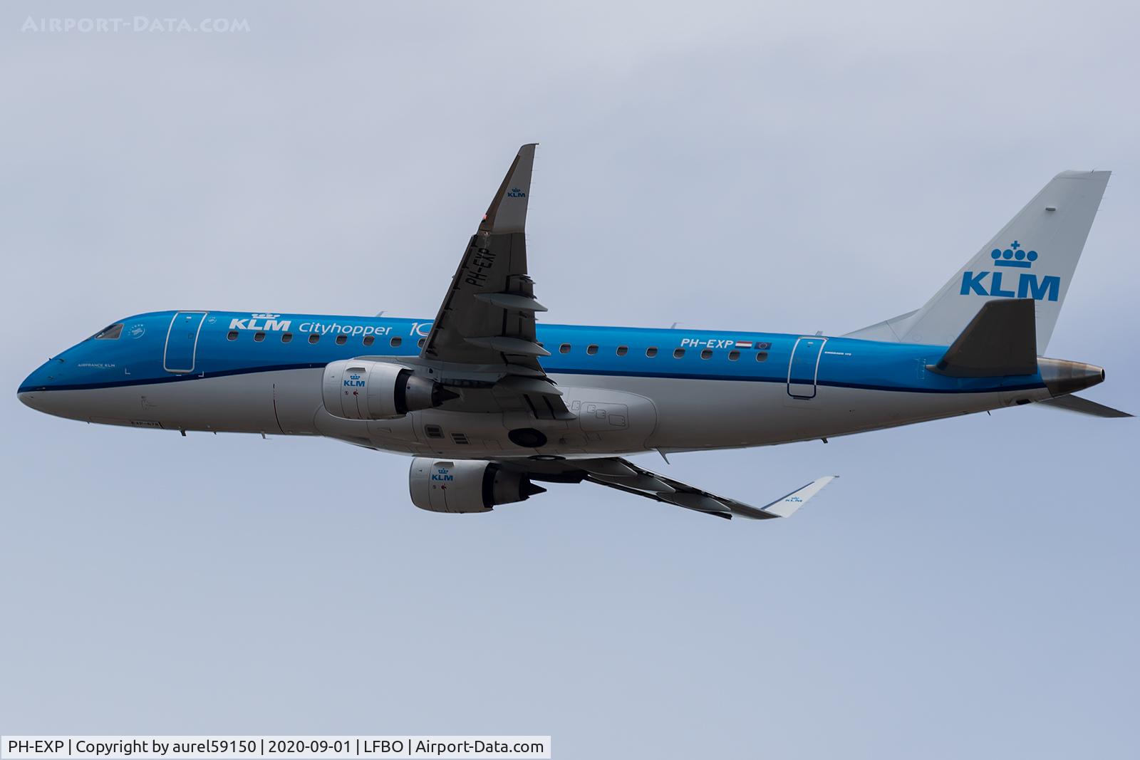 PH-EXP, 2017 Embraer 175LR (ERJ-170-200LR) C/N 17000678, take off
