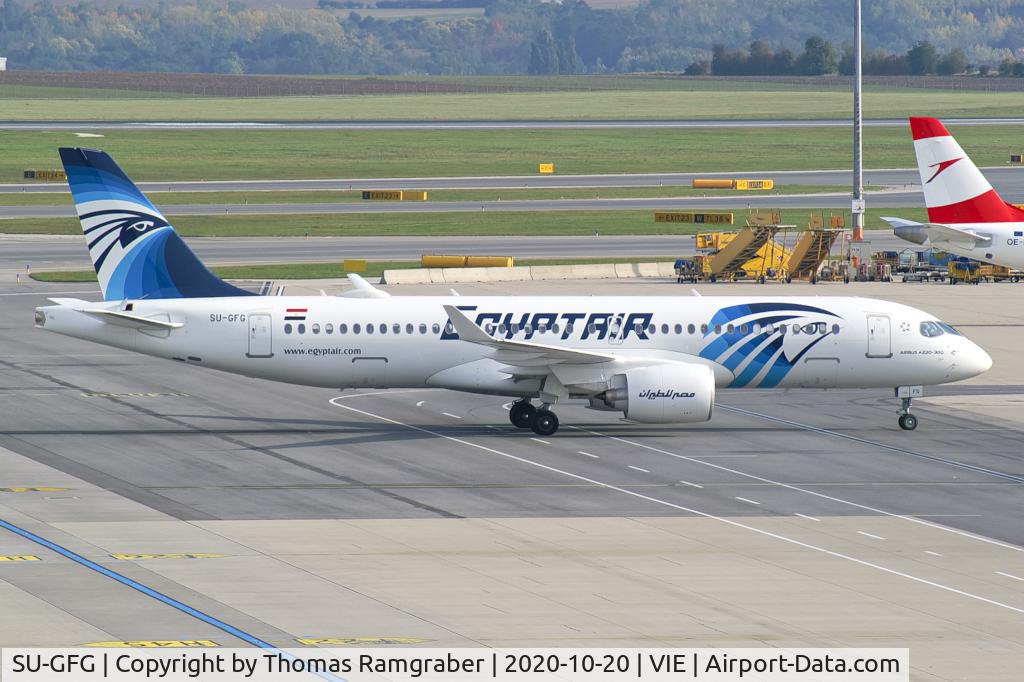 SU-GFG, 2020 Airbus A220-371 C/N 55081, Egyptair Airbus A220-300
