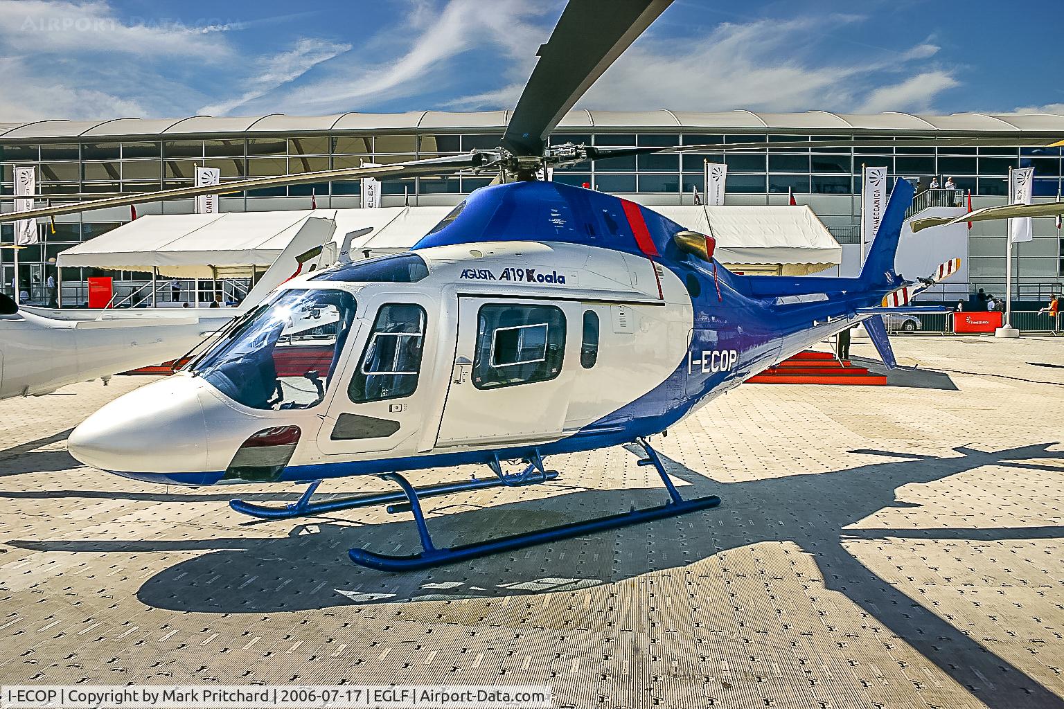 I-ECOP, AgustaWestland AW-199 Koala C/N 14051, Farnborough Airshow 2006