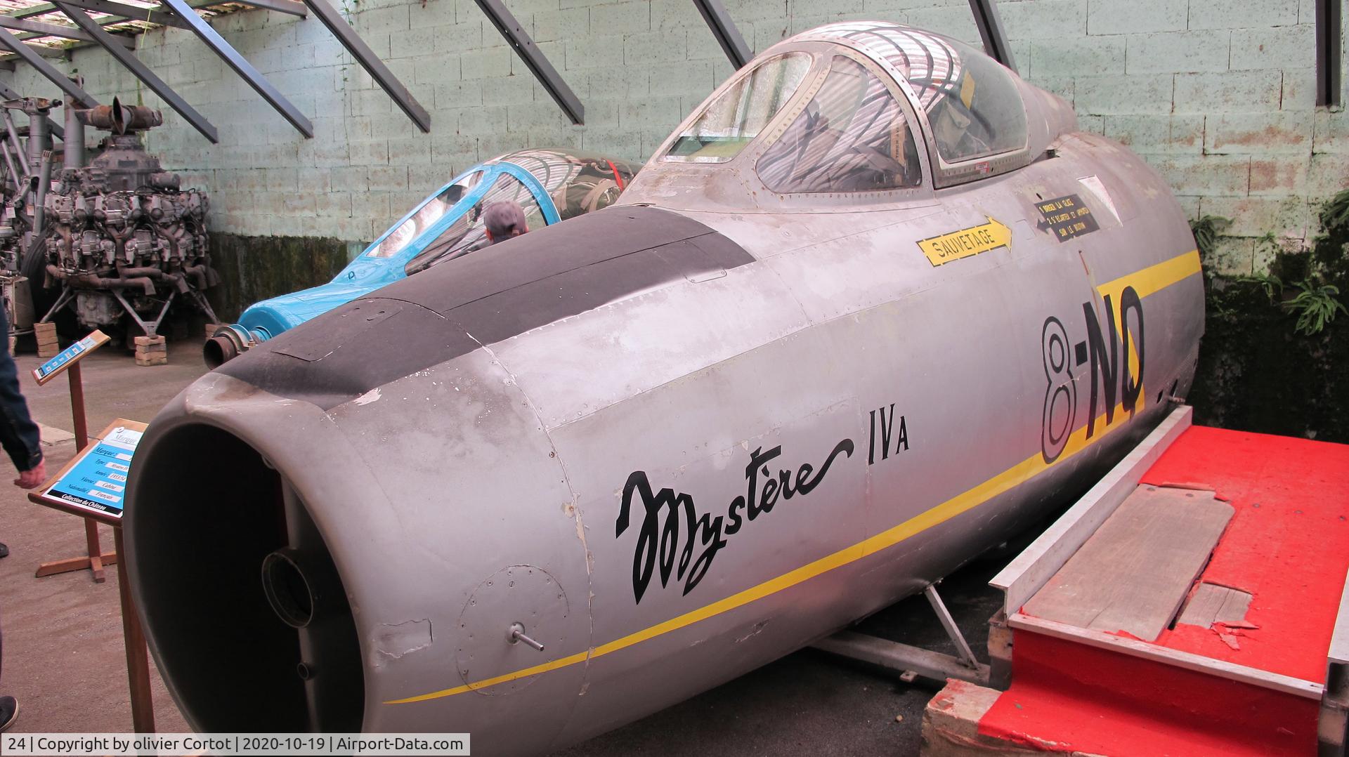 24, Dassault Mystere IVA C/N 24, oct 2020