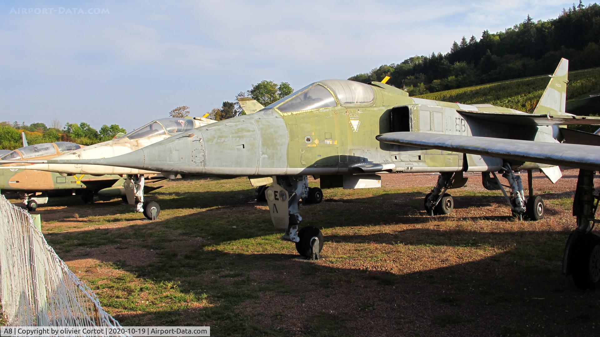 A8, Sepecat Jaguar A C/N A8, oct 2020
