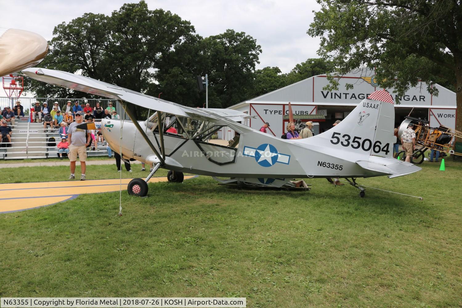 N63355, 1945 Stinson L-5G Sentinel C/N 4646, Stinson L-5