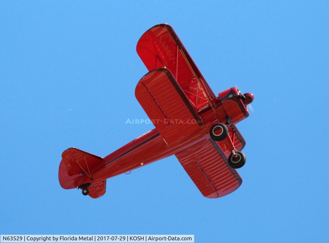 N63529, 1940 Boeing A75N1(PT17) C/N 75-338, Stearman