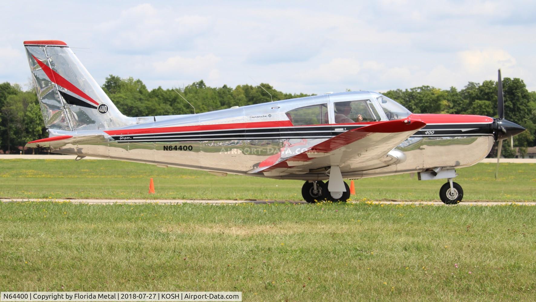 N64400, 1964 Piper PA-24-400 Comanche 400 C/N 26-36, PA-24