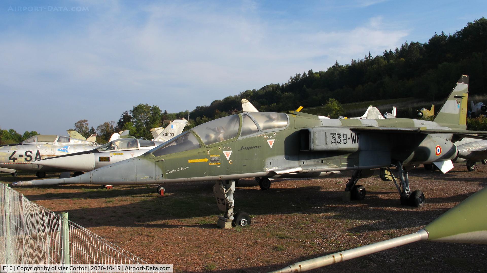 E10, Sepecat Jaguar E C/N E10, ex CITAC aircraft