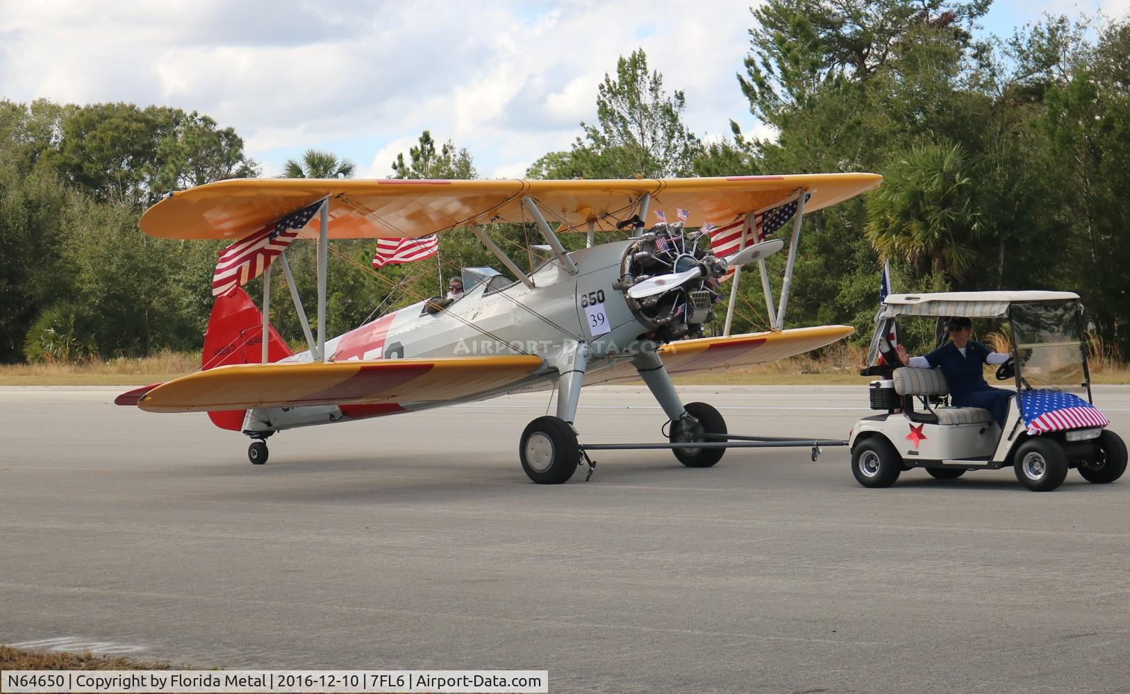 N64650, 1942 Boeing B75N1 C/N 75-6534, Stearman N2S