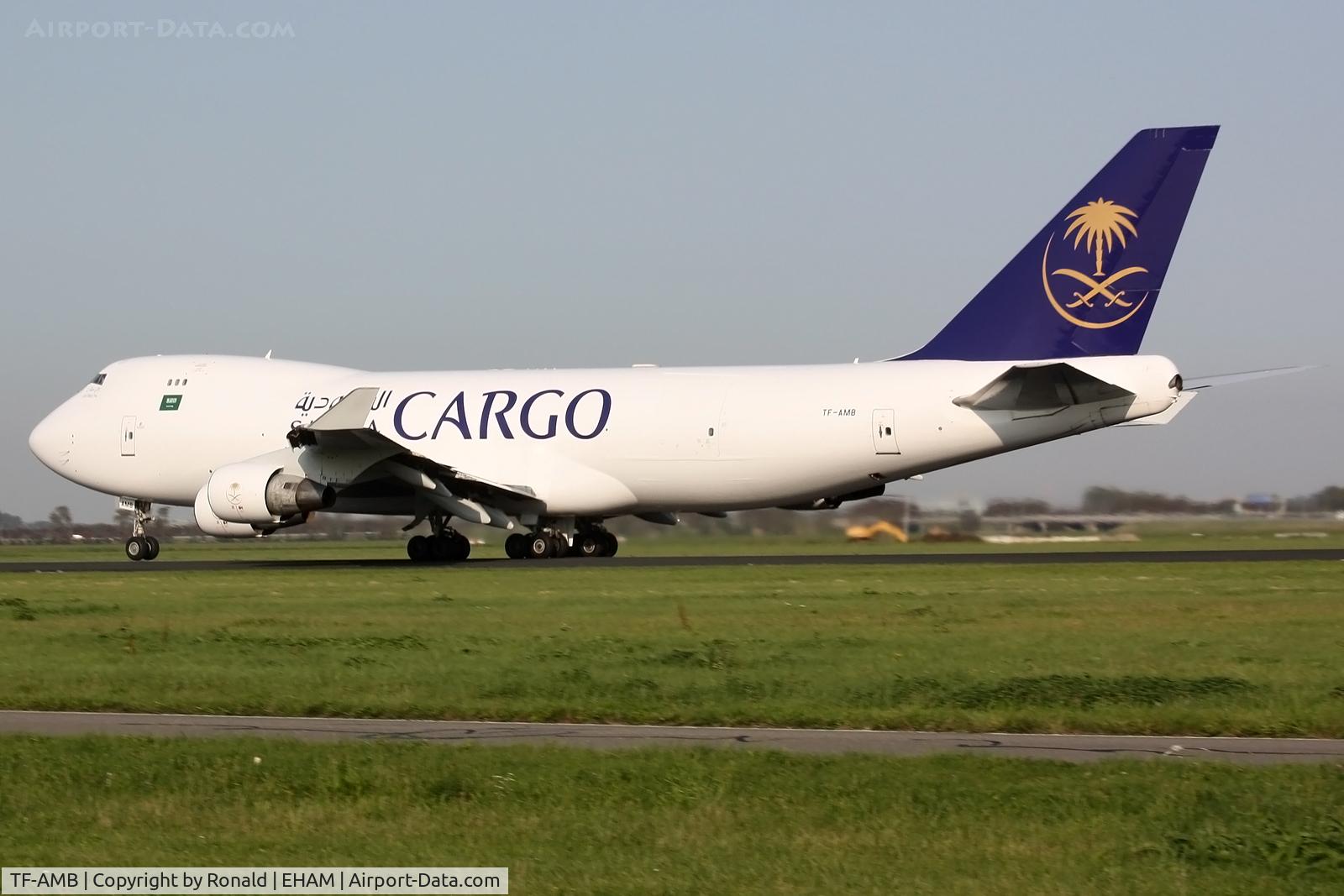 TF-AMB, 1996 Boeing 747-412F/SCD C/N 28263, take off