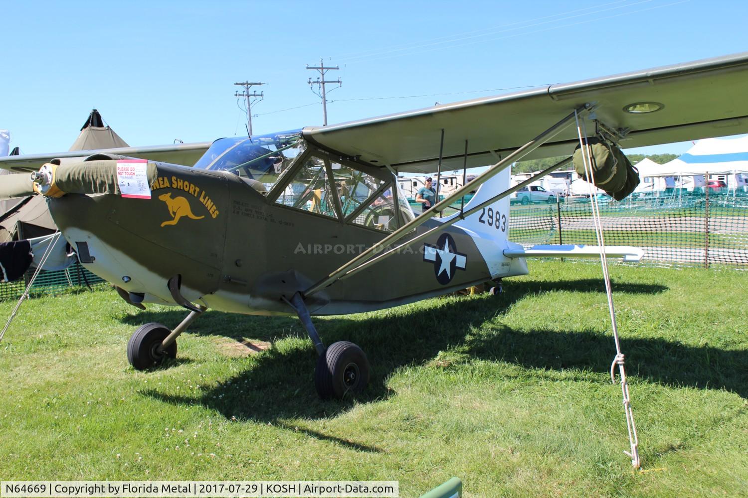N64669, Stinson L-5 Sentinel C/N 76560, Stinson L-5