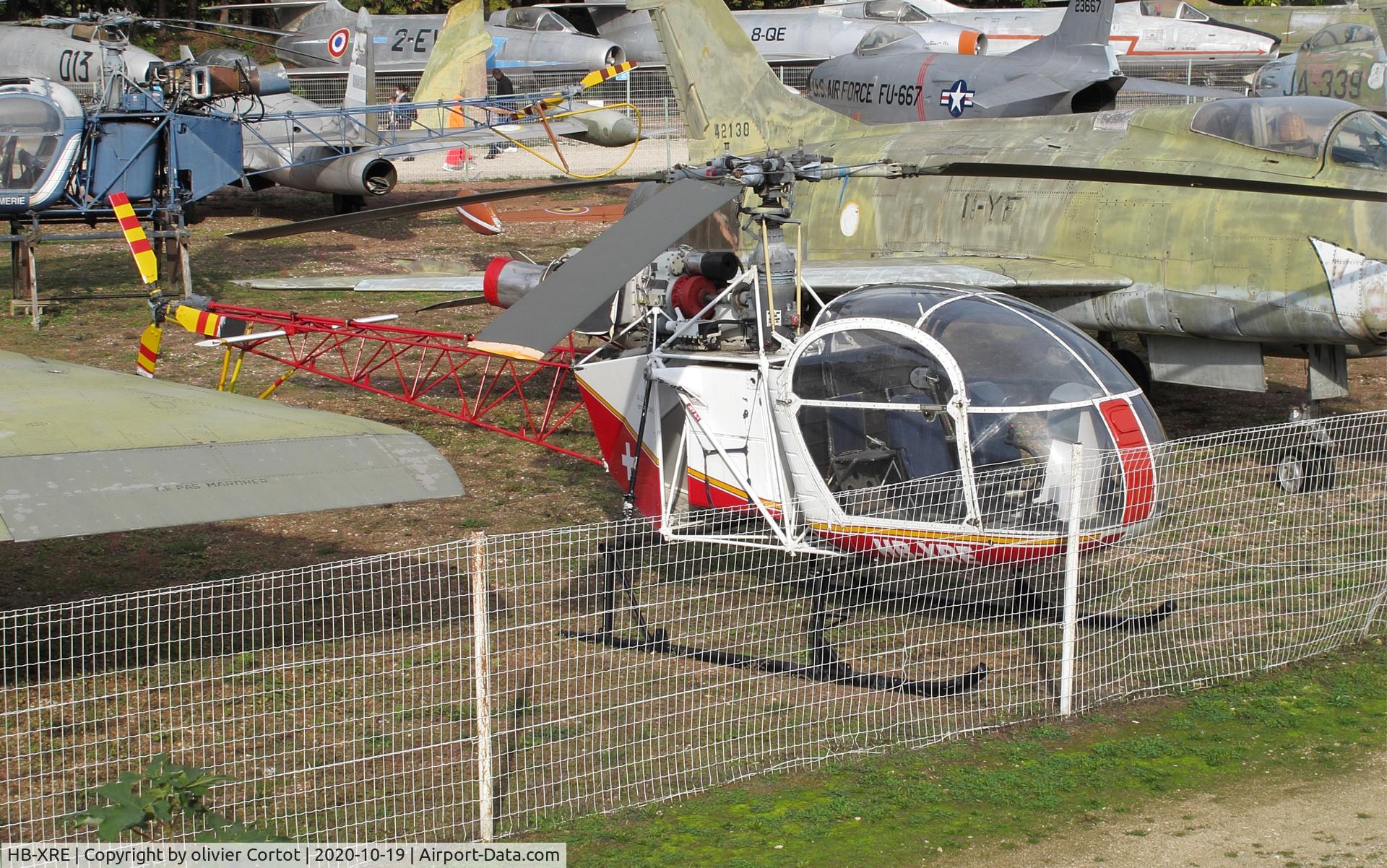 HB-XRE, 1976 Aérospatiale SA-315B Lama C/N 2462, Now at Savigny les Beaune