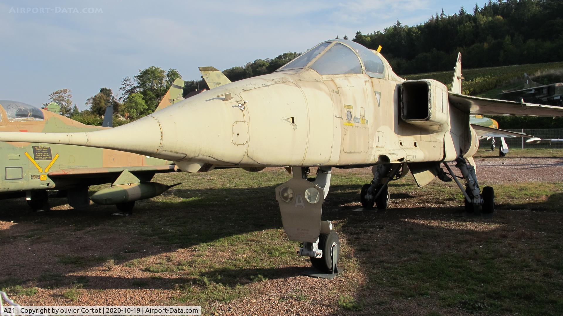 A21, Sepecat Jaguar A C/N A21, oct 2020