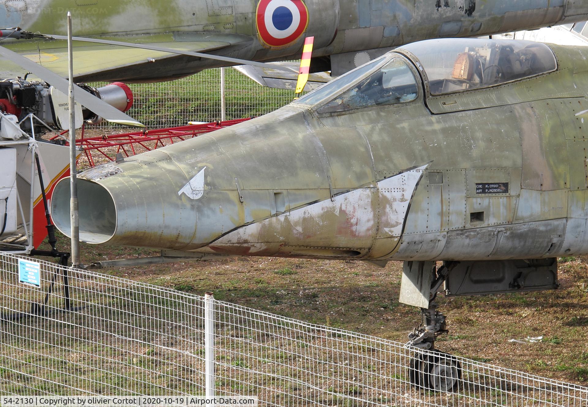 54-2130, 1954 North American F-100D Super Sabre C/N 223-10, the sharkmouth