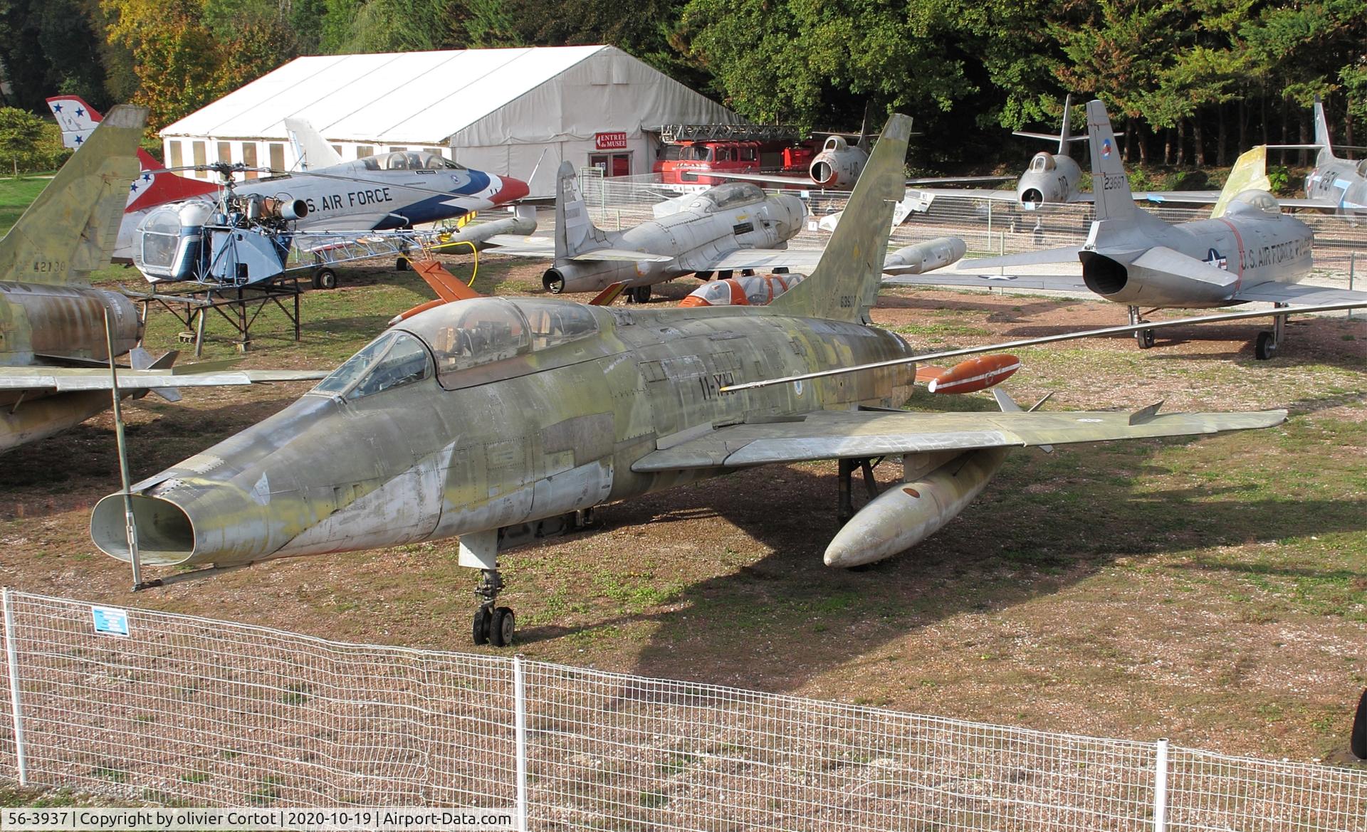 56-3937, 1956 North American QF-100D Super Sabre C/N 224-85, oct 2020