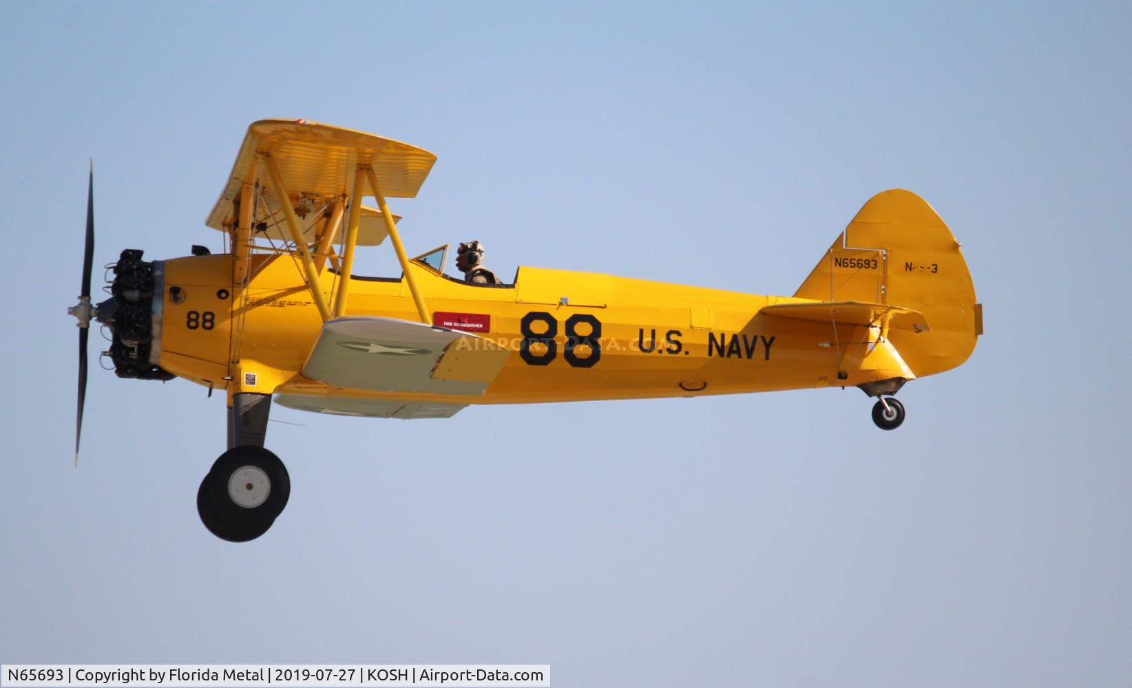 N65693, 1942 Boeing B75N1 C/N 75-6966, Stearman N2S