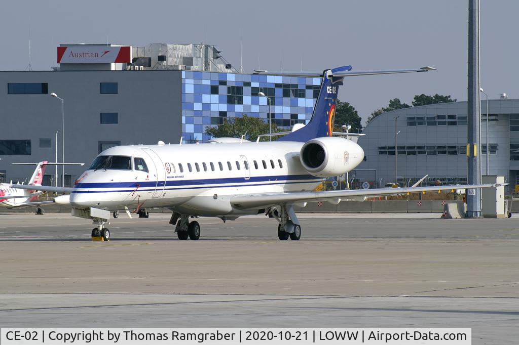 CE-02, 2001 Embraer ERJ-135LR (EMB-135LR) C/N 145480, Belgium - Air Force Embraer 135LR