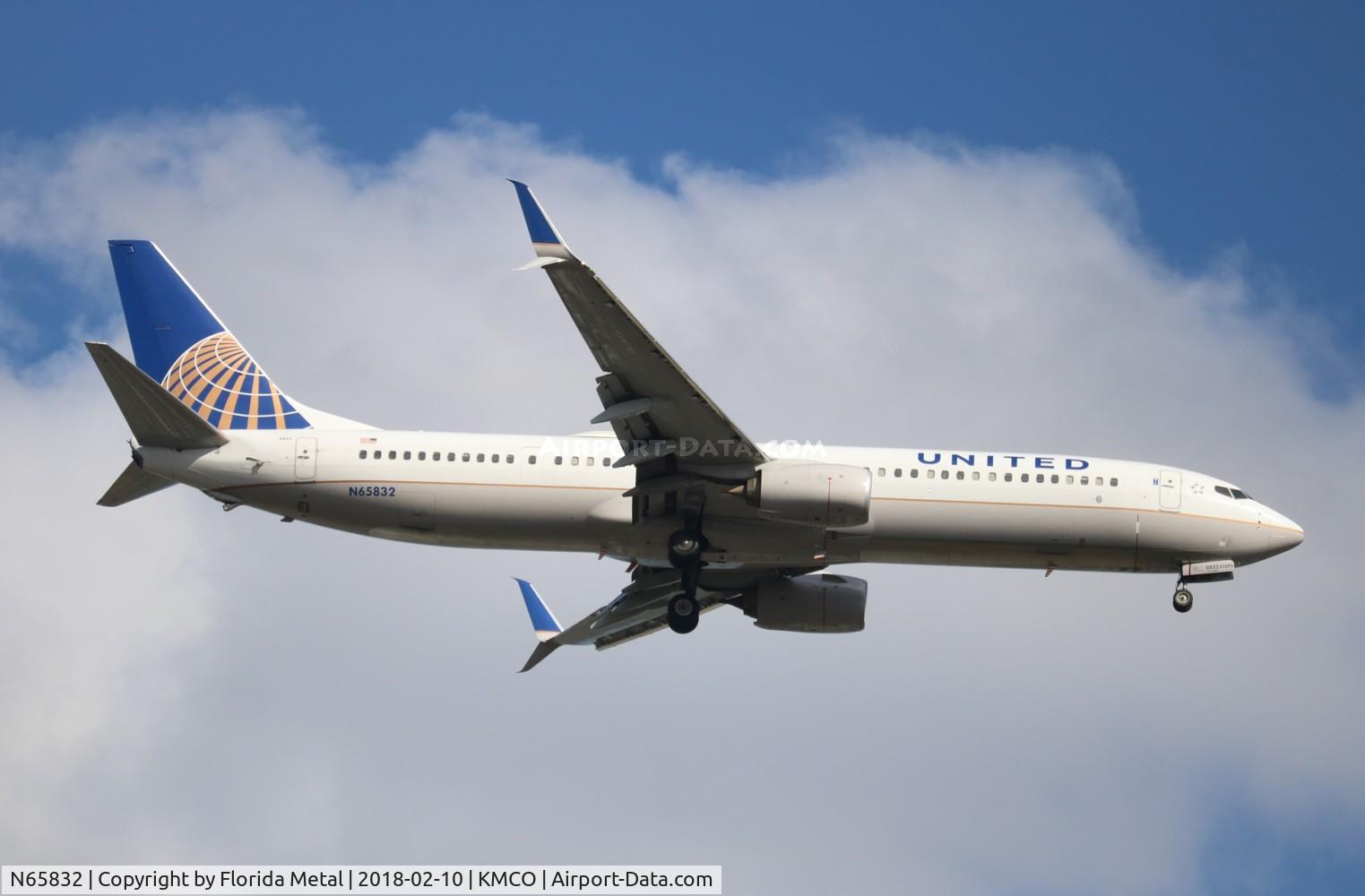 N65832, 2014 Boeing 737-924/ER C/N 44563, United 737-924