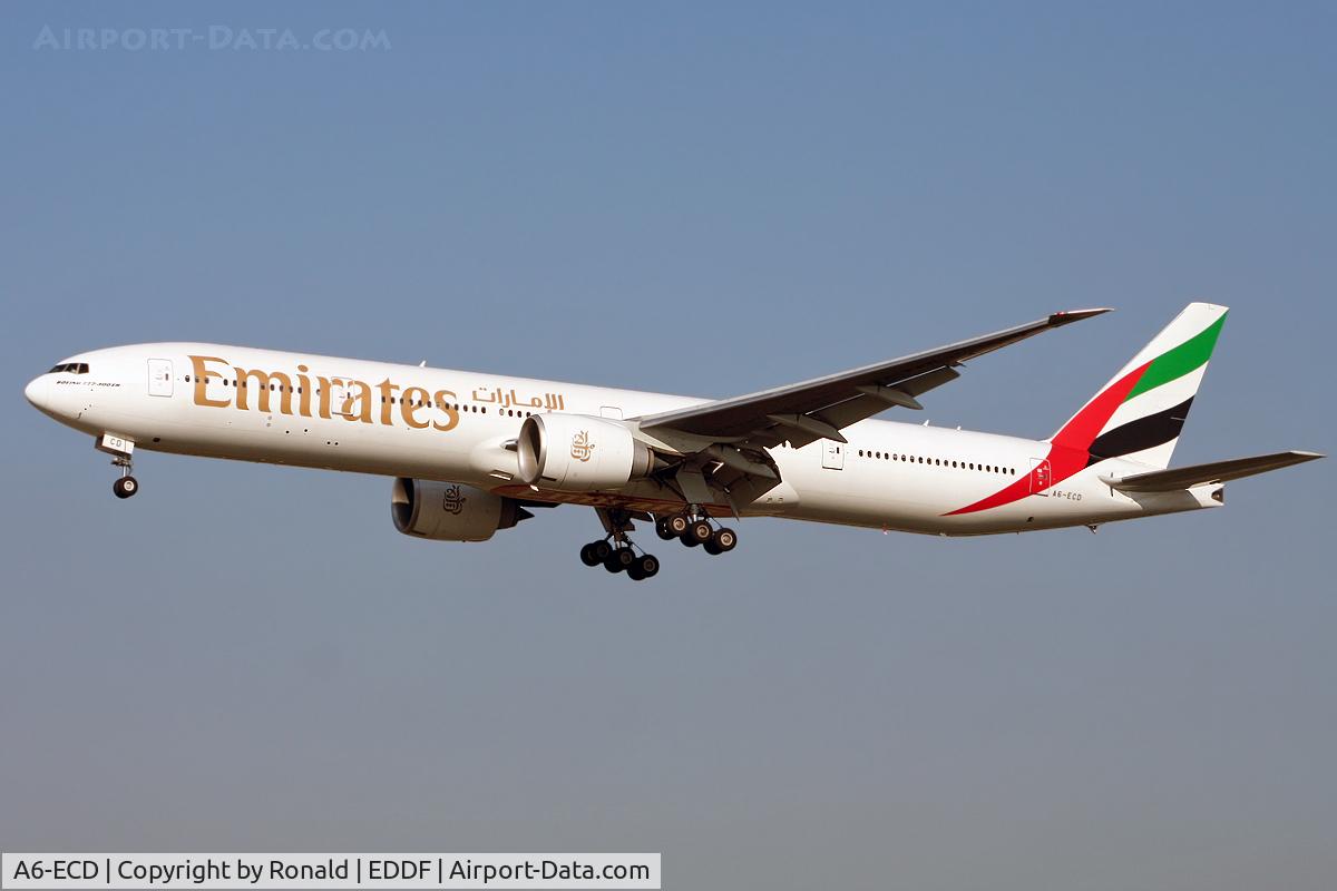 A6-ECD, 2007 Boeing 777-36N/ER C/N 32795, at fra