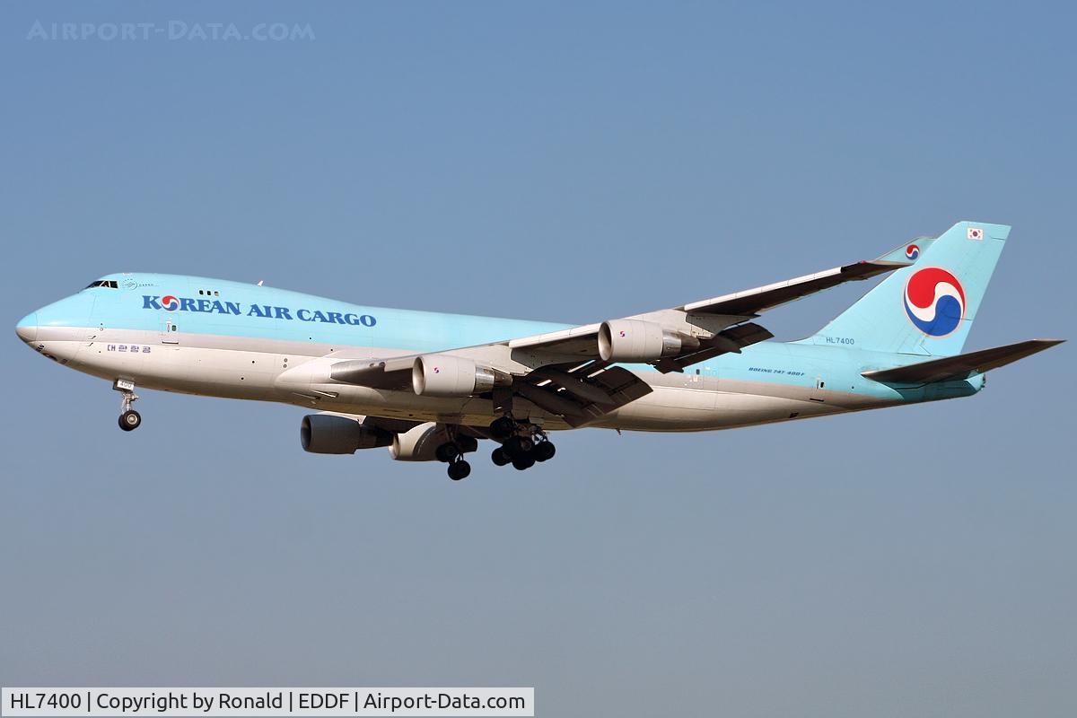 HL7400, 2001 Boeing 747-4B5F/SCD C/N 26414, at fra