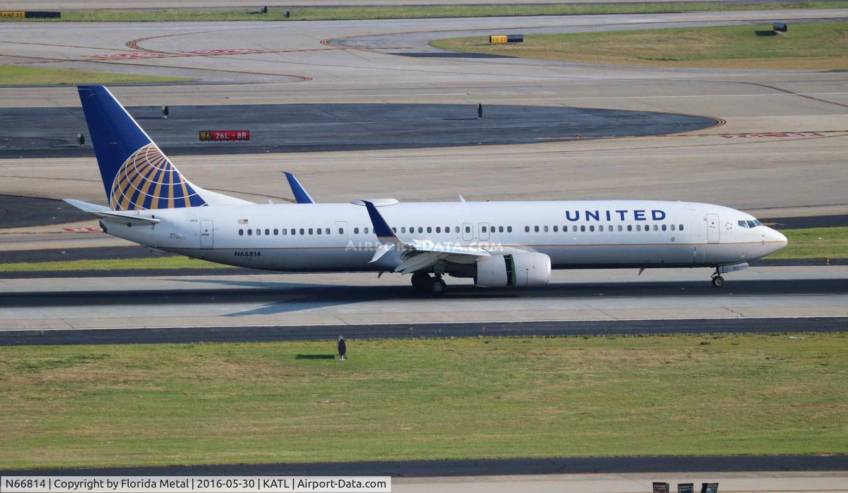 N66814, 2014 Boeing 737-924/ER C/N 42745, United 737-924