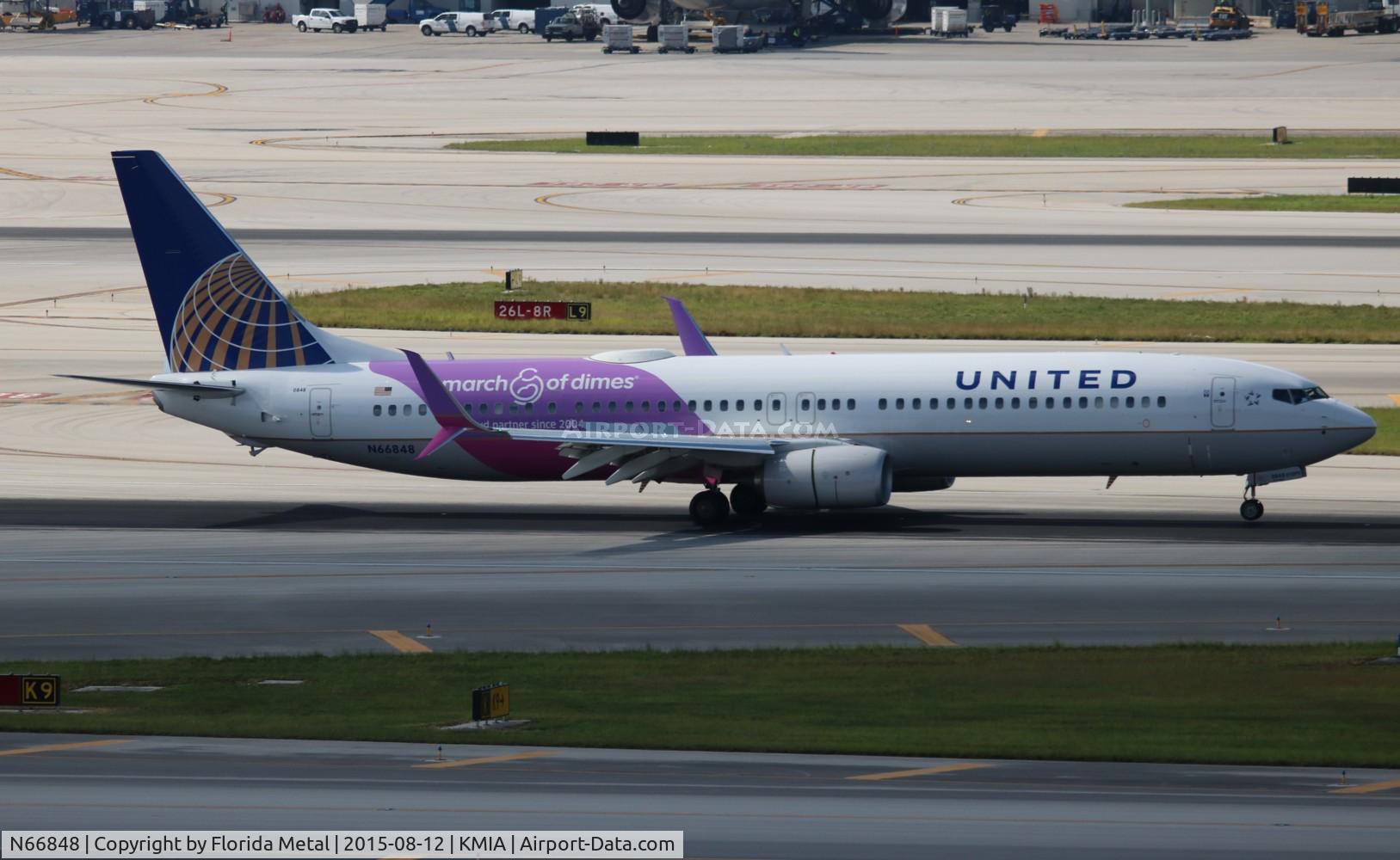 N66848, 2015 Boeing 737-924/ER C/N 42188, March of Dimes United 737-924