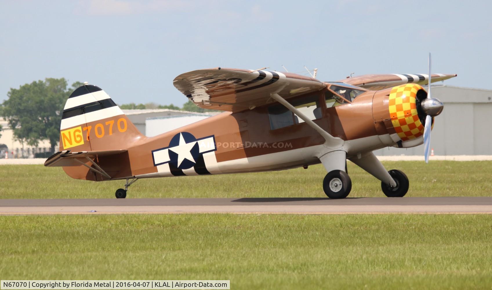 N67070, 1943 Stinson V77 Reliant C/N 77-13, Stinson V77