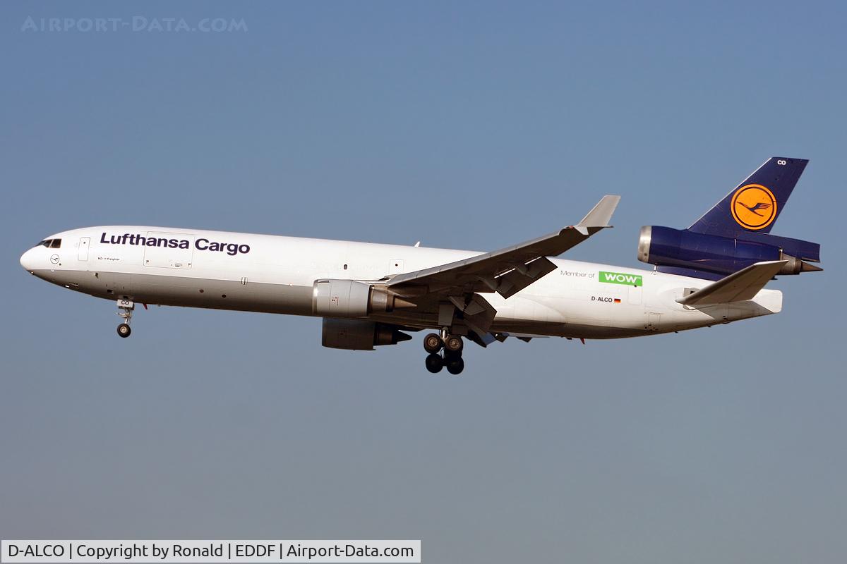 D-ALCO, 1992 McDonnell Douglas MD-11F C/N 48413, at fra