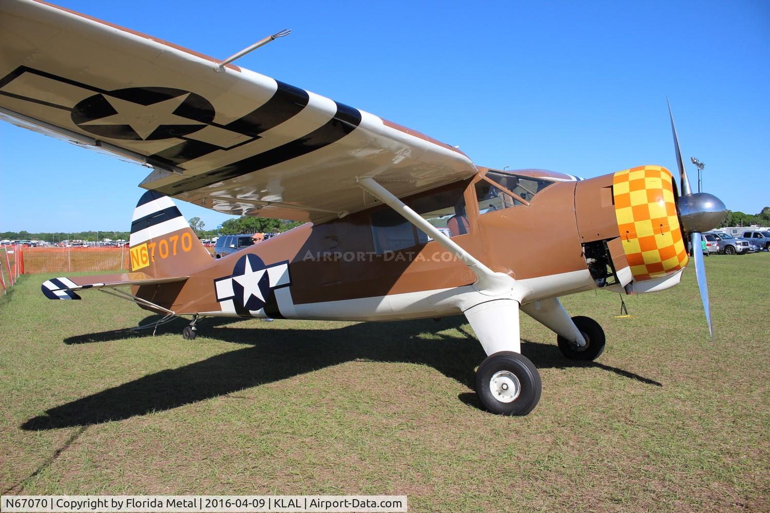 N67070, 1943 Stinson V77 Reliant C/N 77-13, Stinson V77