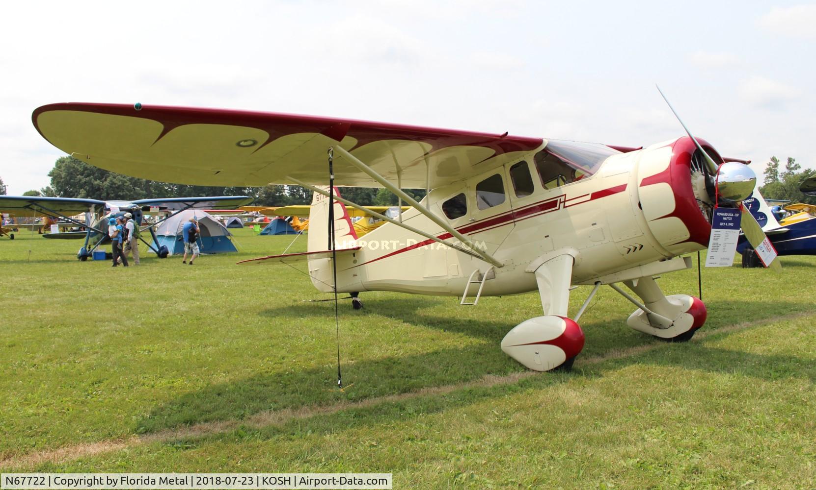 N67722, 1942 Howard Aircraft DGA-15P C/N 560, Howard DGA-15
