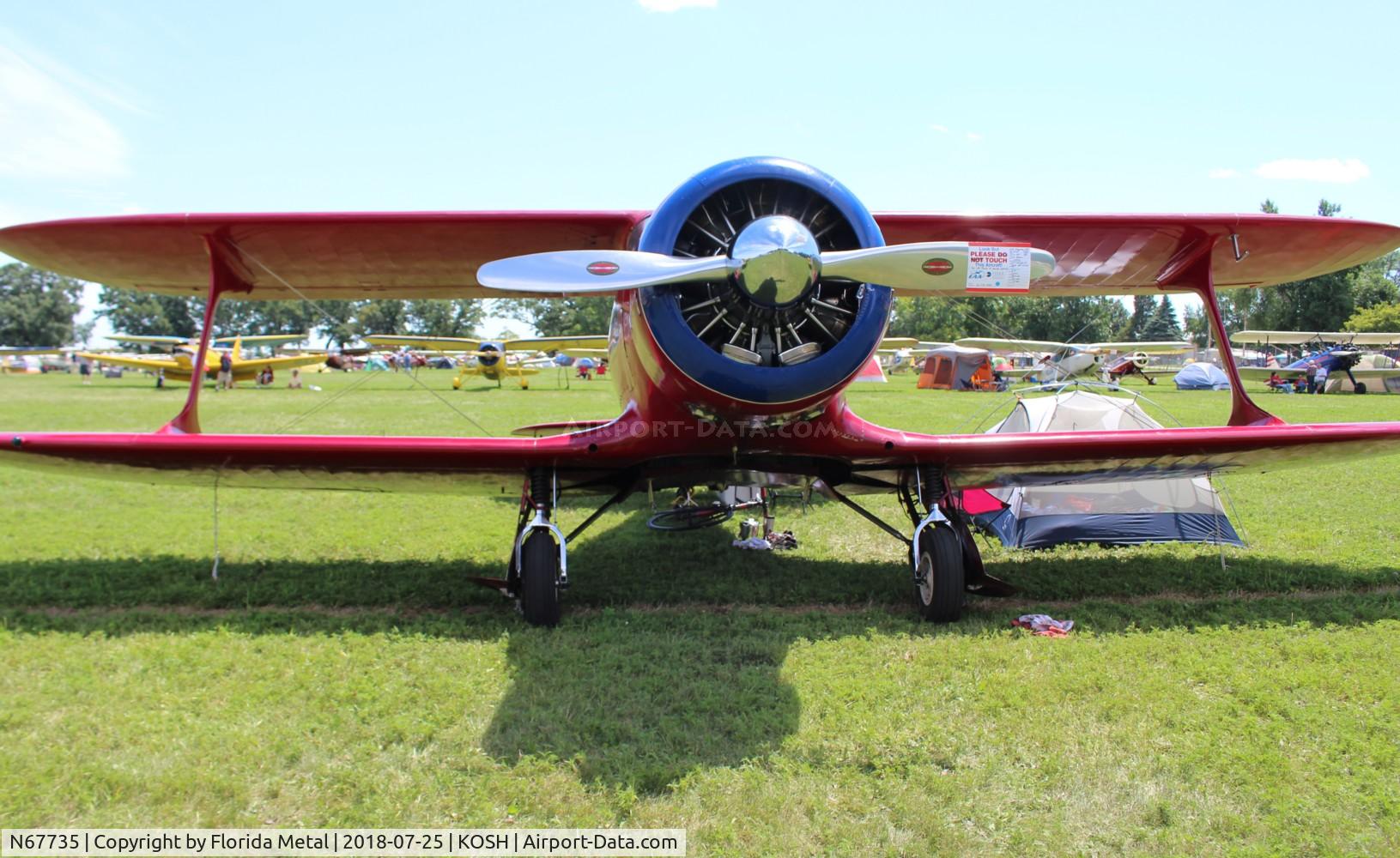 N67735, 1944 Beech D17S Staggerwing C/N 6935, Beech 17