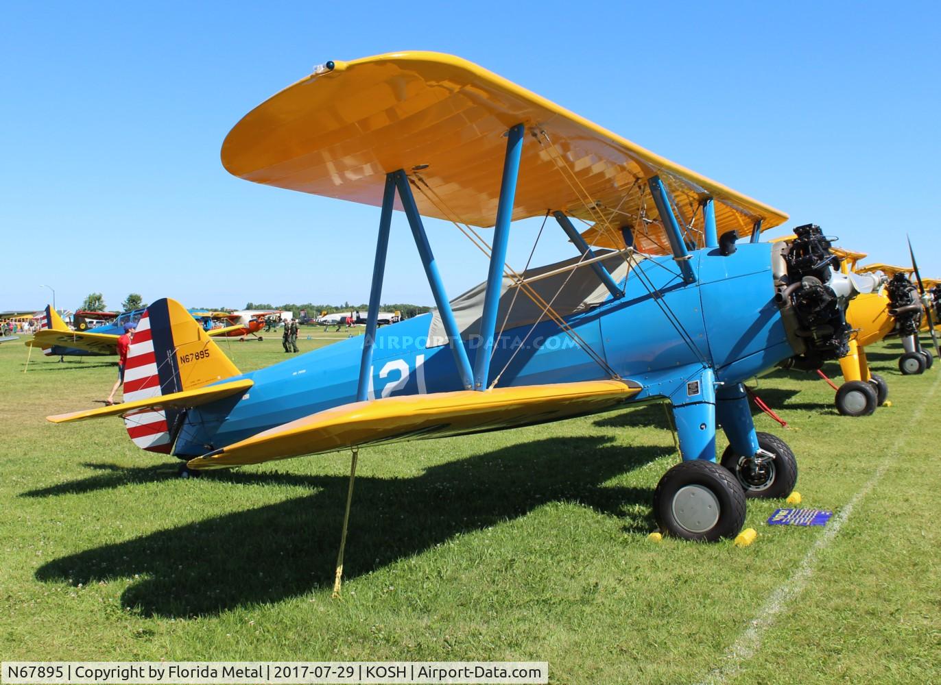 N67895, 1943 Boeing E75 C/N 75-7593, PT-17