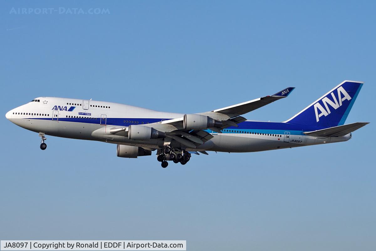 JA8097, 1991 Boeing 747-481 C/N 25135, at fra