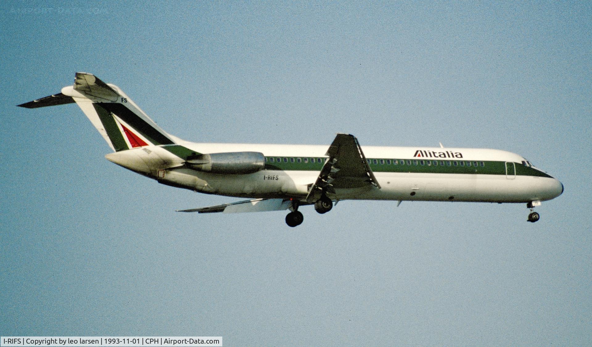 I-RIFS, 1968 Douglas DC-9-32 C/N 47229, Copenhagen 1.11.1993