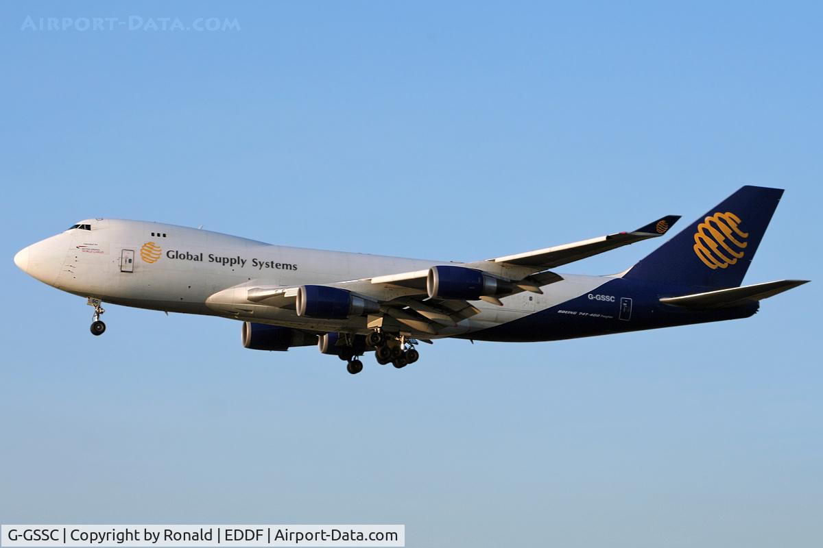 G-GSSC, 1998 Boeing 747-47UF C/N 29255, at fra