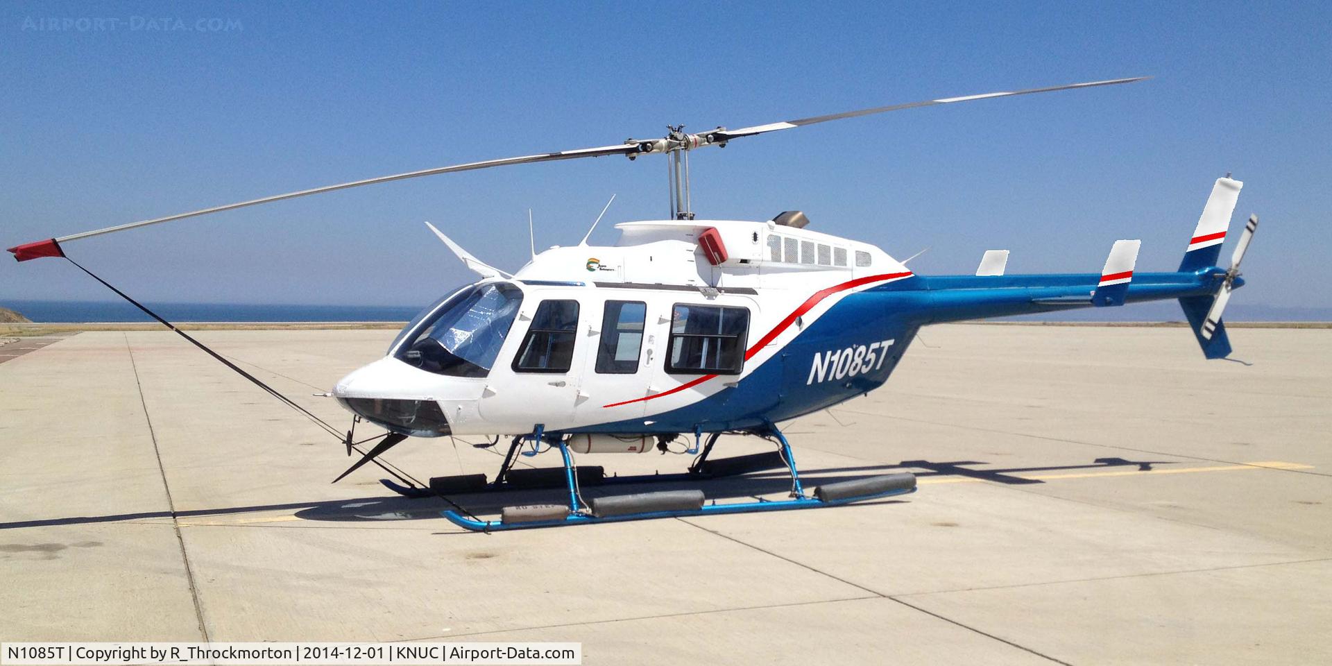N1085T, 1980 Bell 206L-1 LongRanger II C/N 45376, On San Clemente Island