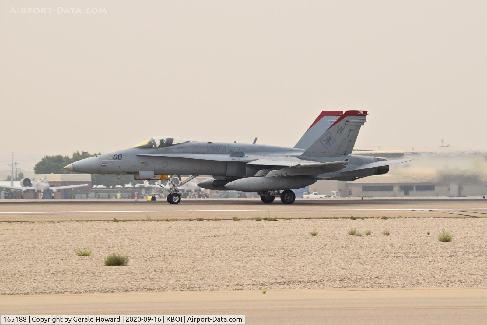 165188, McDonnell Douglas F/A-18C Hornet C/N 1323/C413, WT-08 VMFA-232 