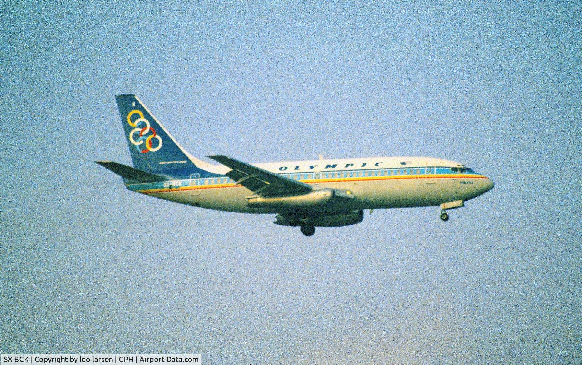 SX-BCK, 1981 Boeing 737-284 C/N 22400, Copenhagen 2.11.1993