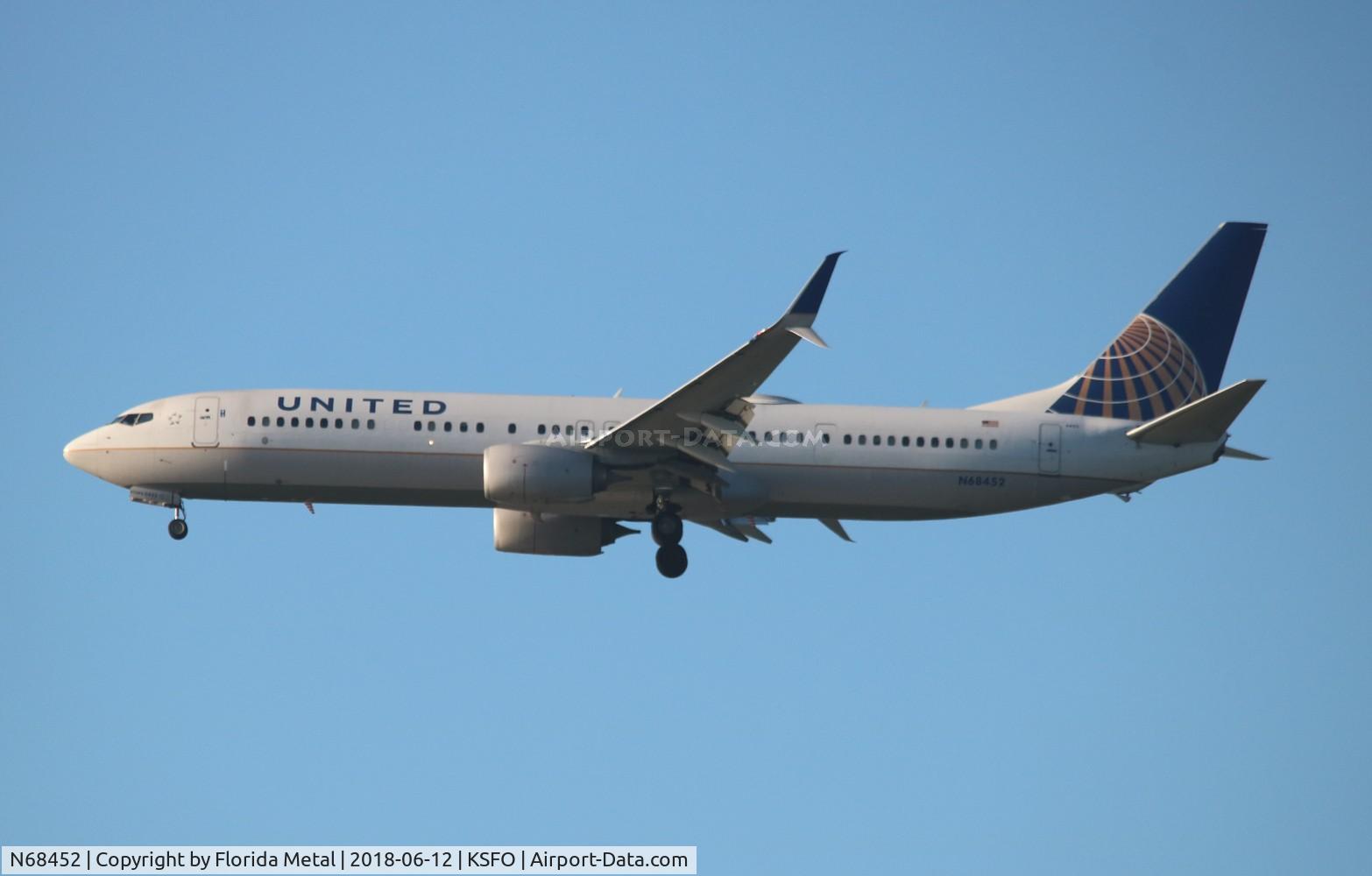 N68452, 2012 Boeing 737-924/ER C/N 40005, United 737-924
