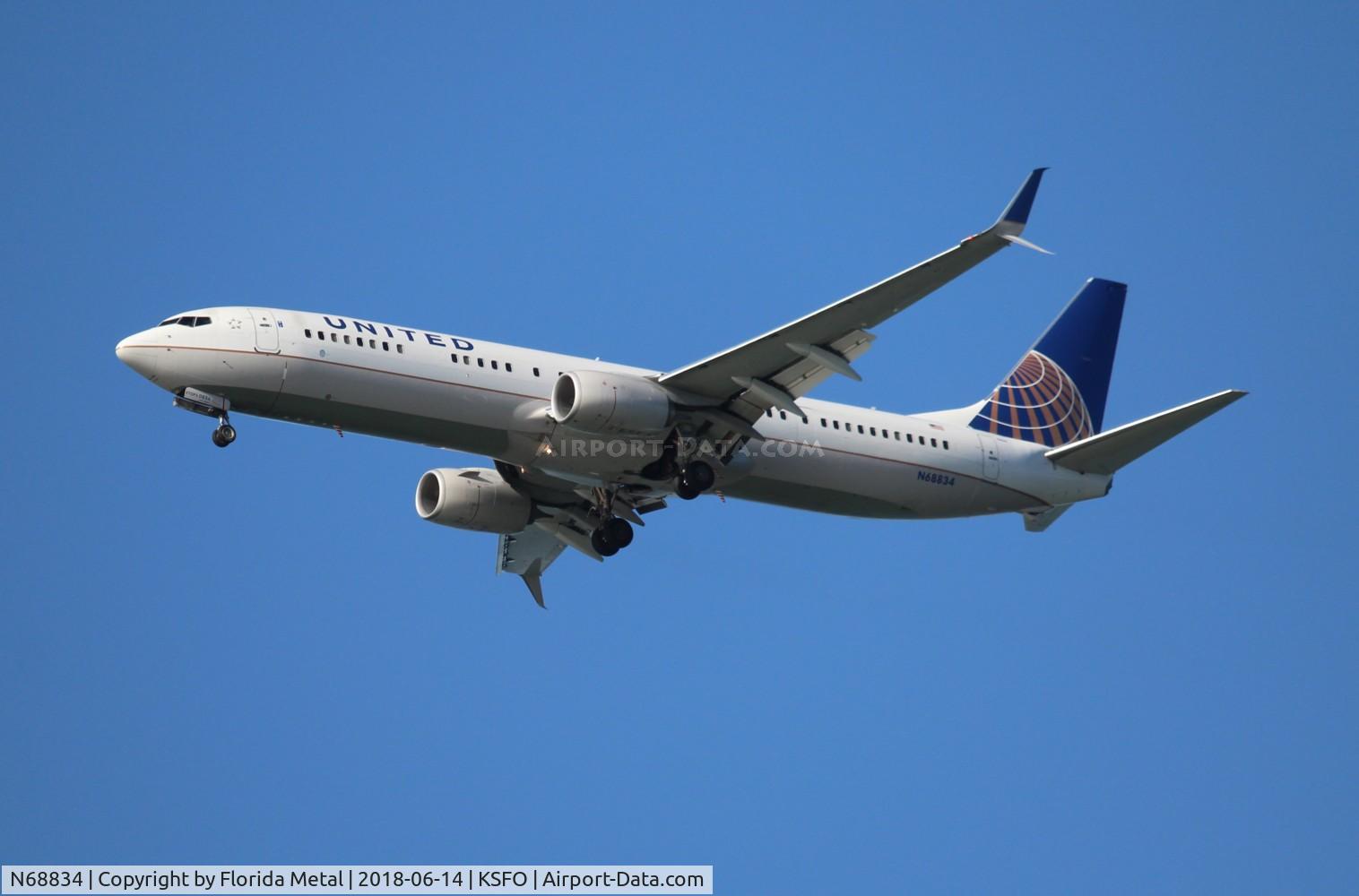 N68834, 2014 Boeing 737-924/ER C/N 44564, United 737-924
