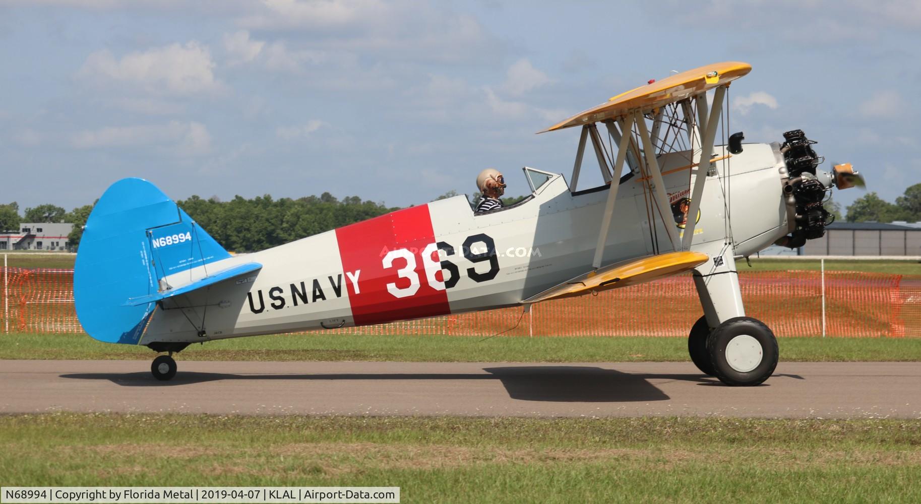 N68994, 1943 Boeing N2S-3 Kaydet (B75N1) C/N 75-7598, Stearman N2S