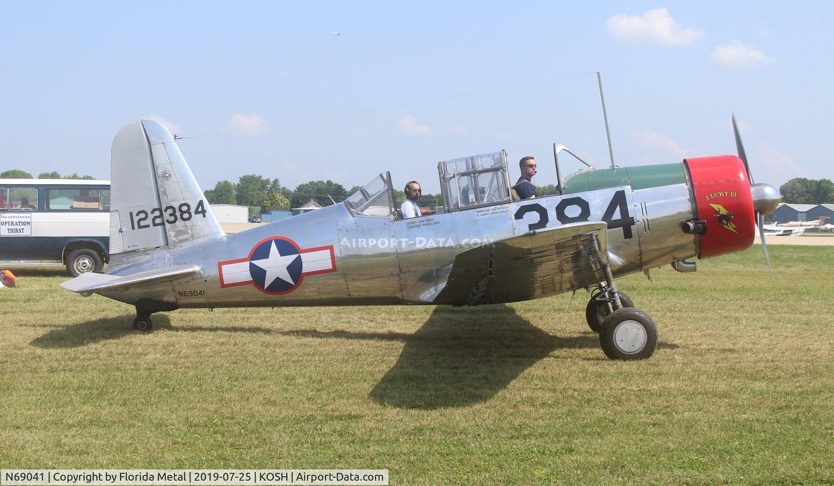 N69041, 1942 Consolidated Vultee BT-13A C/N 6462, BT-13A
