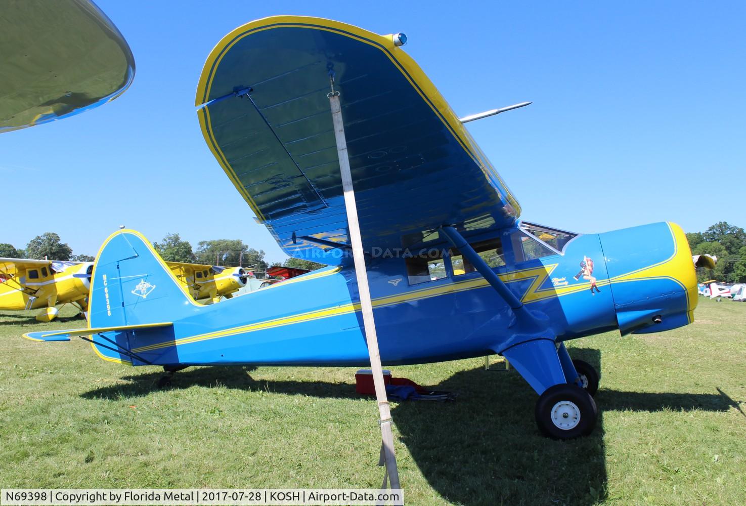 N69398, 1944 Stinson V77 Reliant C/N 77-293, Stinson V77