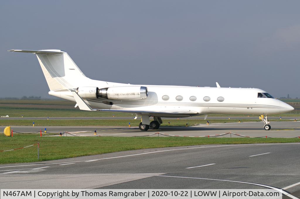N467AM, 1984 Gulfstream Aerospace G-1159A Gulfstream III C/N 441, private Gulfstream III