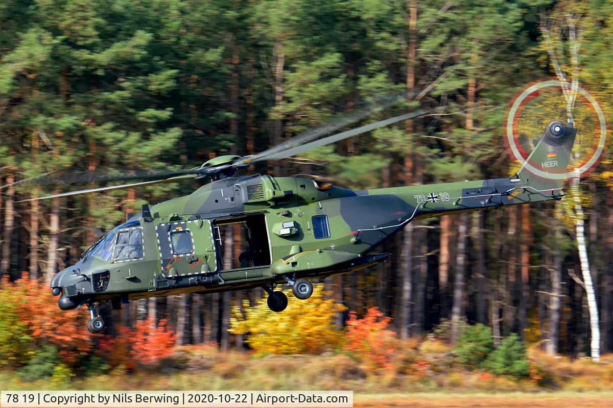 78 19, NHI NH-90 TTH Caiman C/N 1052/TGEA19, 78+19